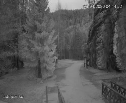 Vstup do skal, Pískovna