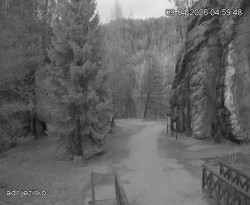 Vstup do skal, Pískovna