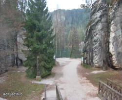 Vstup do skal, Pískovna