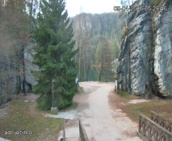 Vstup do skal, Pískovna