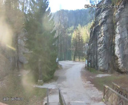 Vstup do skal, Pískovna