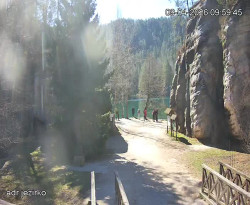 Vstup do skal, Pískovna