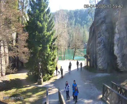 Vstup do skal, Pískovna