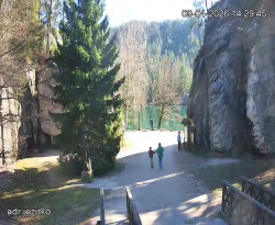 Vstup do skal, Pískovna