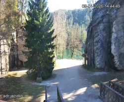 Vstup do skal, Pískovna