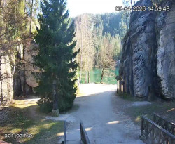 Vstup do skal, Pískovna