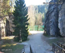 Vstup do skal, Pískovna