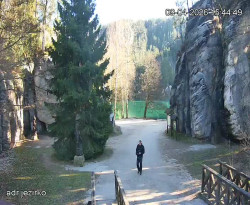 Vstup do skal, Pískovna