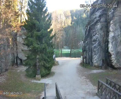 Vstup do skal, Pískovna