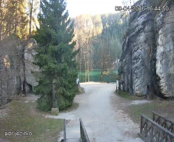 Vstup do skal, Pískovna