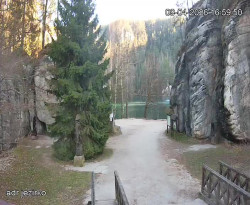 Vstup do skal, Pískovna