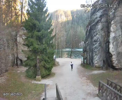 Vstup do skal, Pískovna