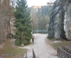 Vstup do skal, Pískovna