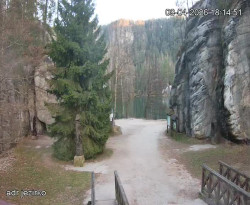 Vstup do skal, Pískovna