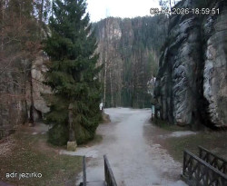 Vstup do skal, Pískovna