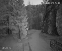 Vstup do skal, Pískovna