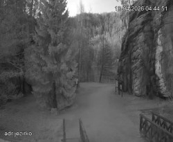 Vstup do skal, Pískovna