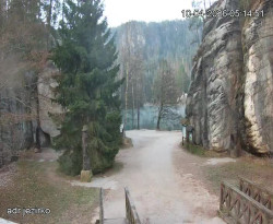 Vstup do skal, Pískovna