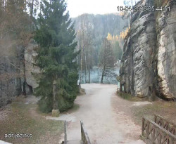 Vstup do skal, Pískovna