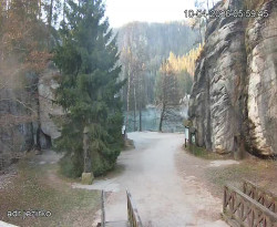 Vstup do skal, Pískovna