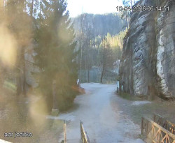 Vstup do skal, Pískovna