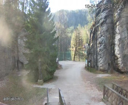 Vstup do skal, Pískovna