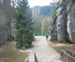 Vstup do skal, Pískovna