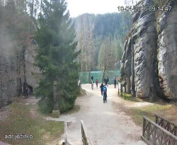 Vstup do skal, Pískovna