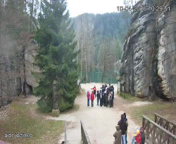 Vstup do skal, Pískovna