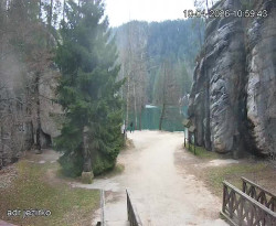 Vstup do skal, Pískovna