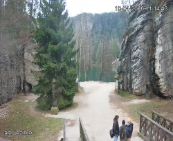 Vstup do skal, Pískovna