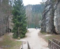 Vstup do skal, Pískovna