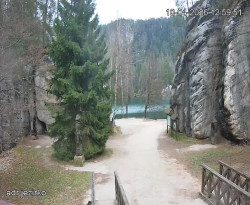 Vstup do skal, Pískovna