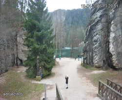 Vstup do skal, Pískovna