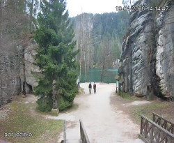 Vstup do skal, Pískovna