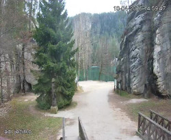 Vstup do skal, Pískovna