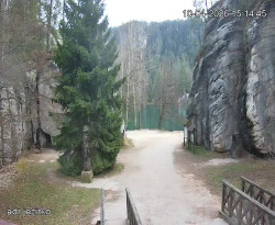 Vstup do skal, Pískovna