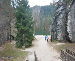 Vstup do skal, Pískovna