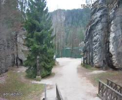 Vstup do skal, Pískovna