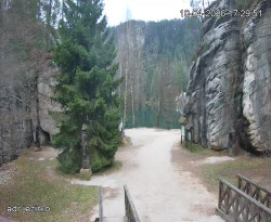 Vstup do skal, Pískovna