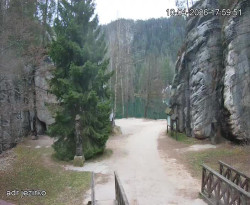 Vstup do skal, Pískovna