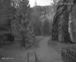 Vstup do skal, Pískovna