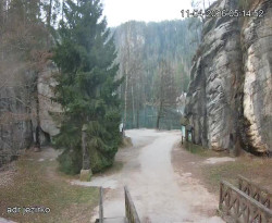 Vstup do skal, Pískovna