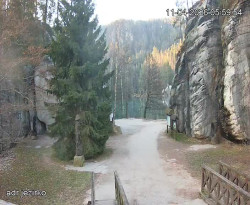 Vstup do skal, Pískovna