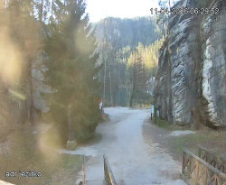 Vstup do skal, Pískovna