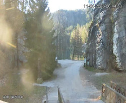 Vstup do skal, Pískovna