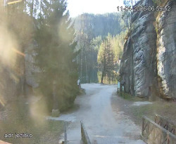 Vstup do skal, Pískovna