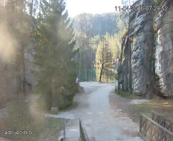 Vstup do skal, Pískovna