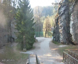 Vstup do skal, Pískovna