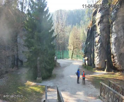 Vstup do skal, Pískovna